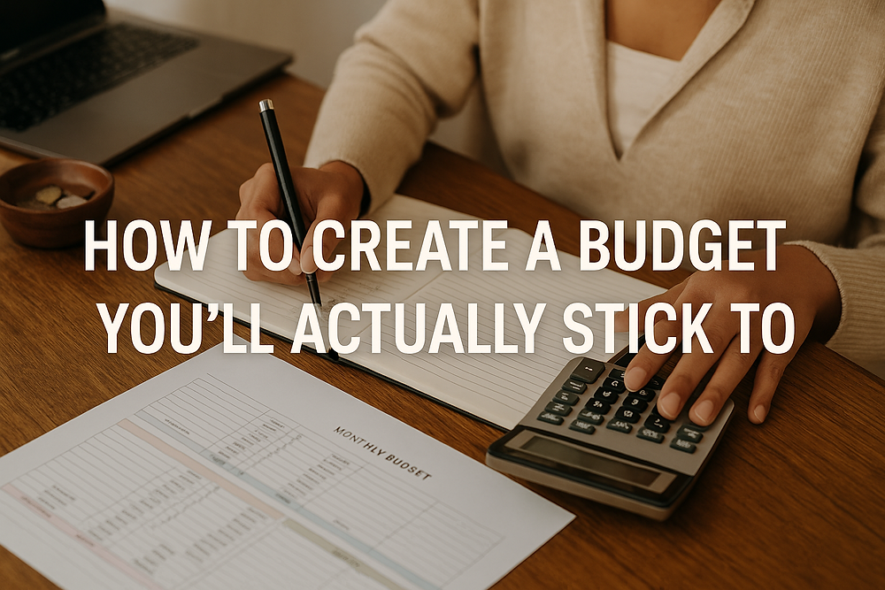 How to Build a Simple Monthly Budget You Can Actually Stick To